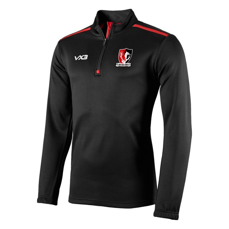 Buckley Hockey Club Fortis Half Zip Sweat Black