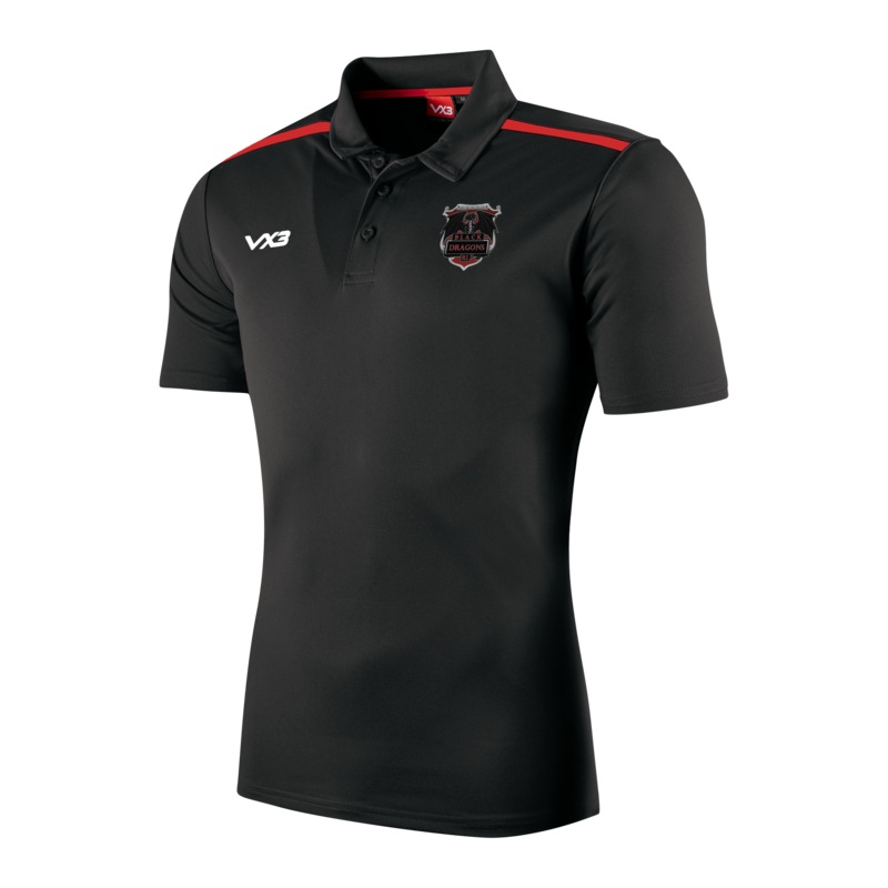 Black Dragons Rugby League Fortis Ladies Polo