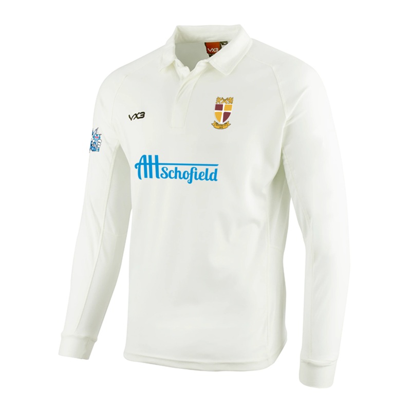Dinting C.C Whites Youth Long Sleeve Shirt