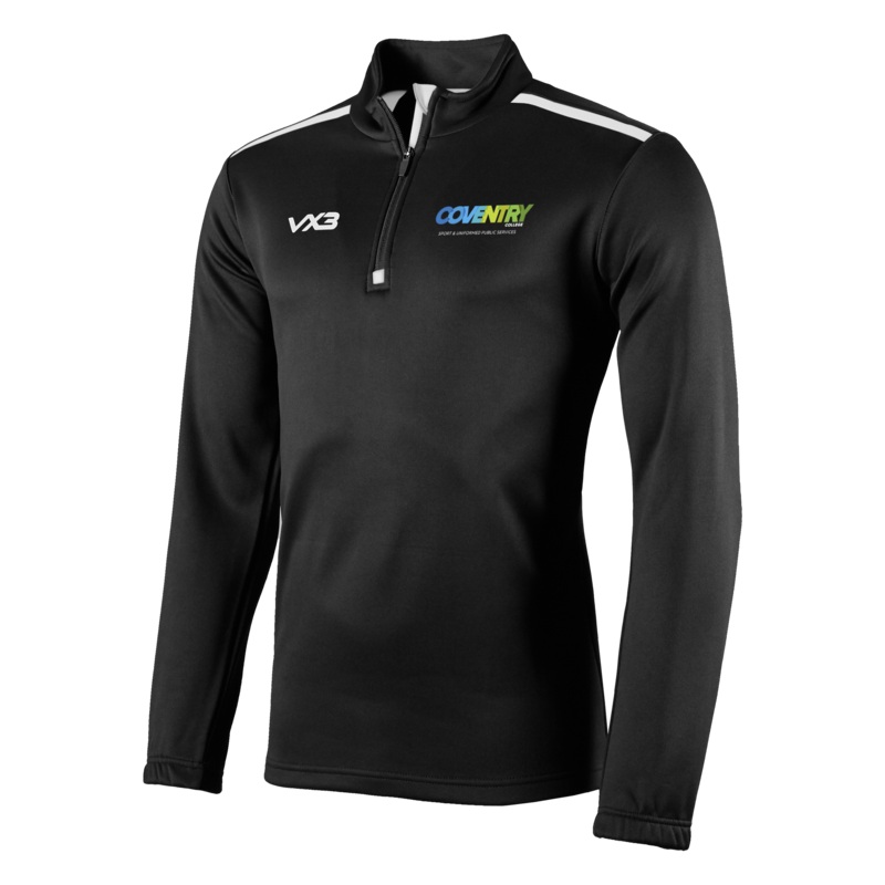 Coventry College Sport and Public Service  Fortis Half Zip Sweat