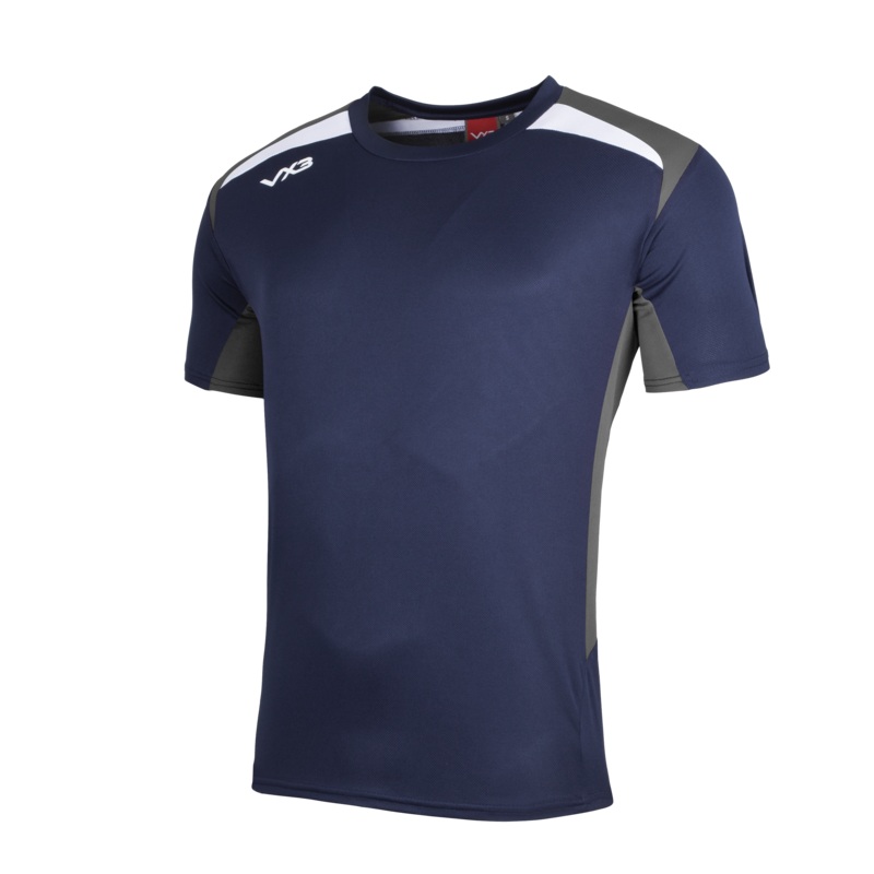 Novus Tee Navy/Dark-Grey/White