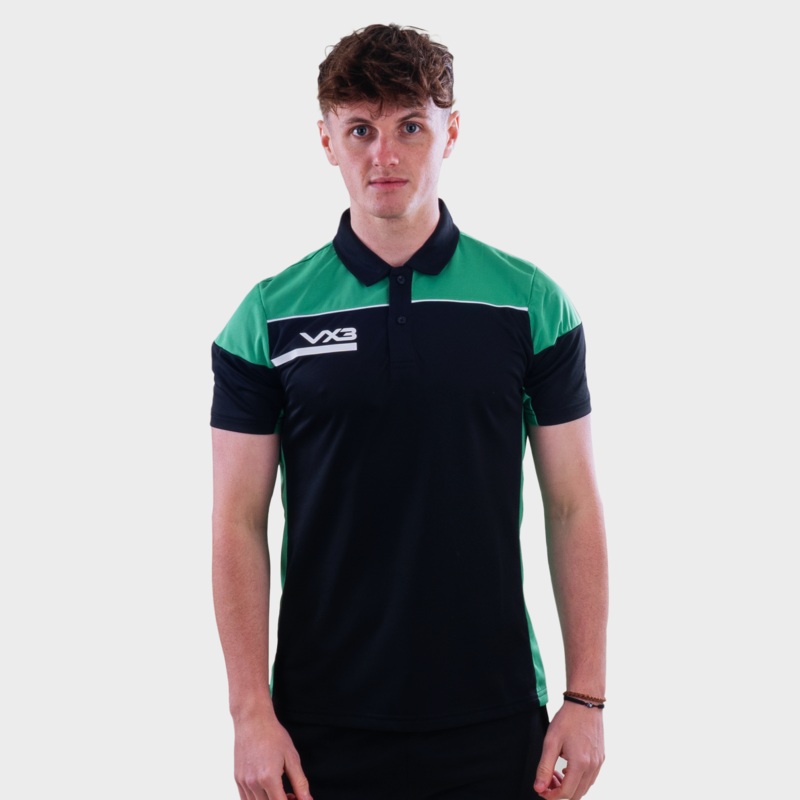 Opus Polo - Black Emerald White