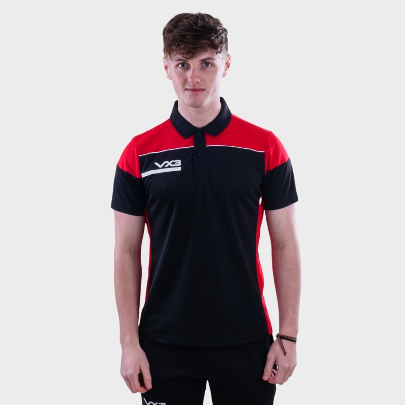 Opus Polo - Black Red White