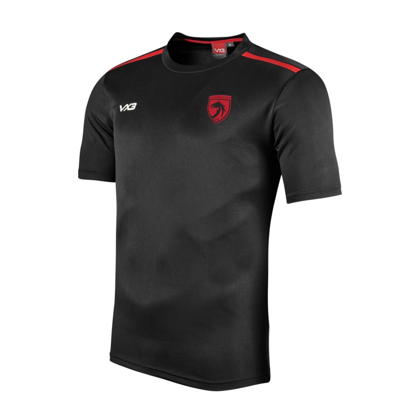 Newtown RFC Fortis Tee Black