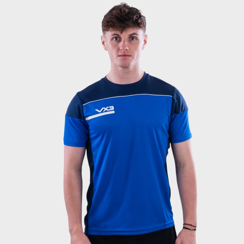 Opus Tee - Royal Navy White