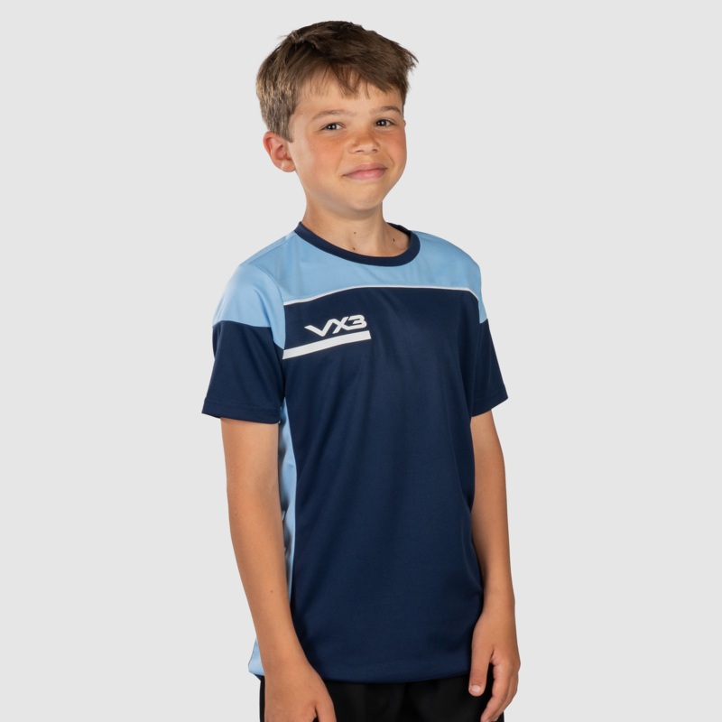 Opus Tee Youth - Navy Sky White