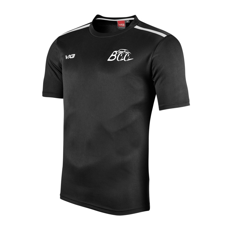 Brixham Classic Car Club Fortis Youth Tee Black/White