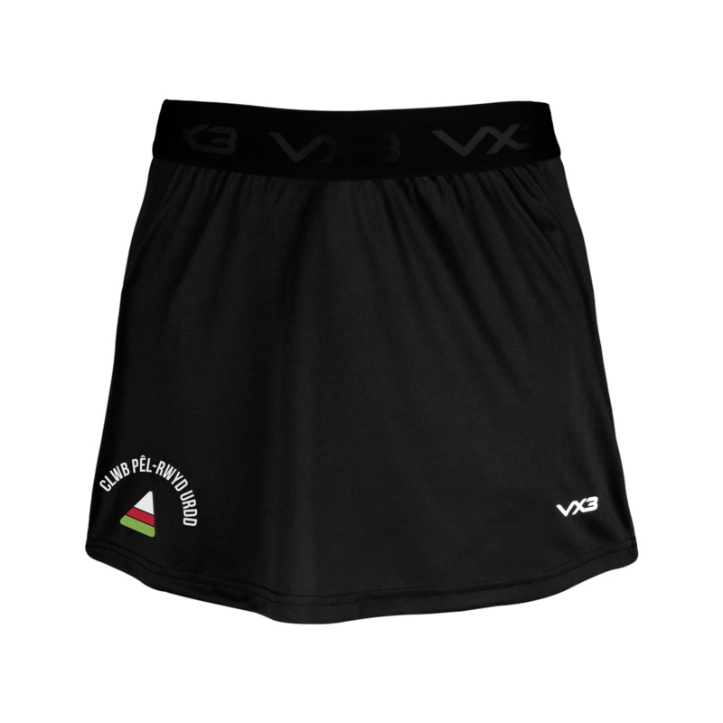 Clwb Pl-Rwyd Urdd Skort Black Girls