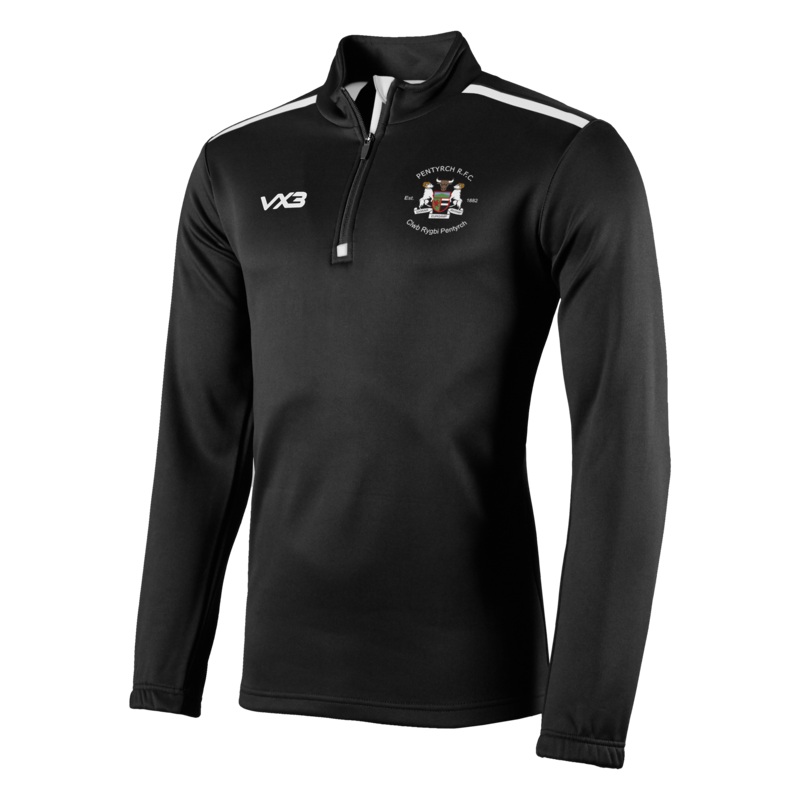 Pentyrch RFC Fortis Half Zip Sweat