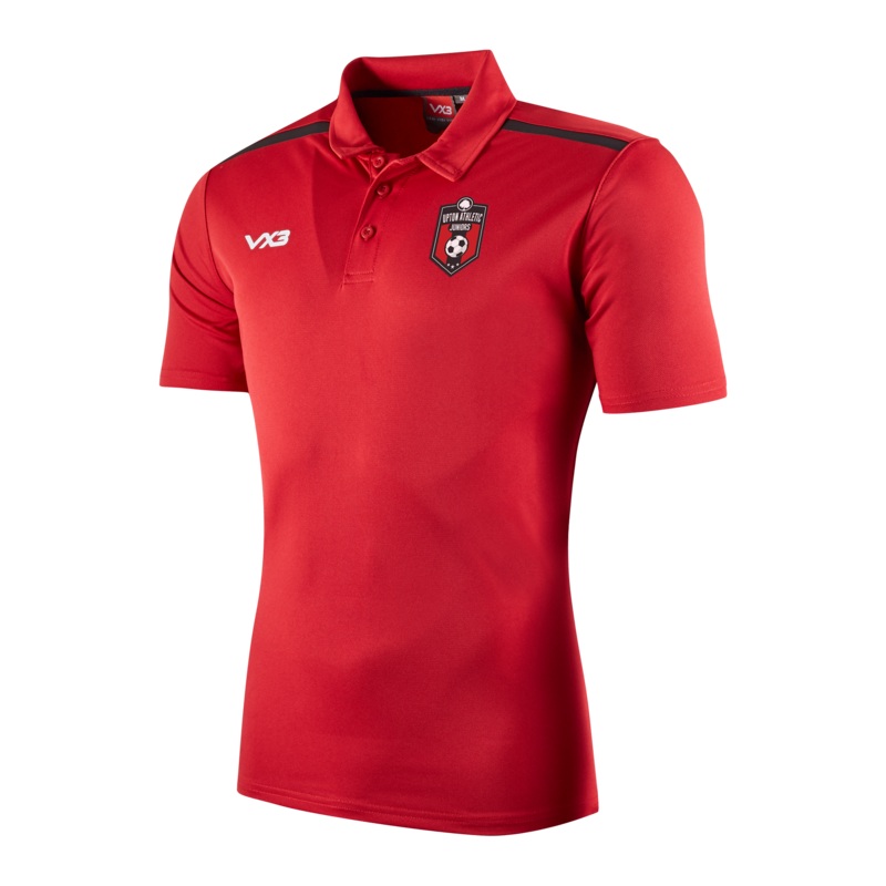 Upton Athletic Juniors Fortis Polo Red