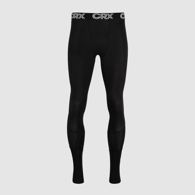 CRX Black Elite Compression Mens Tights