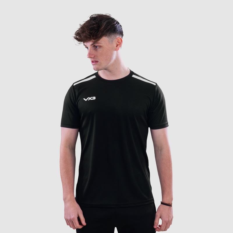 Fortis Tee Black/White
