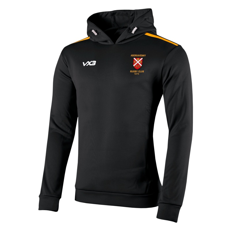 Abergavenny RFC Fortis Hoodie Black