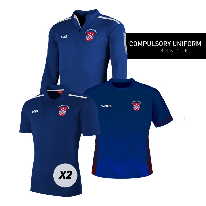 Churston Ferrers Grammar School - Compulsory Uniform Bundle Year 7 (Adult Sizes)
