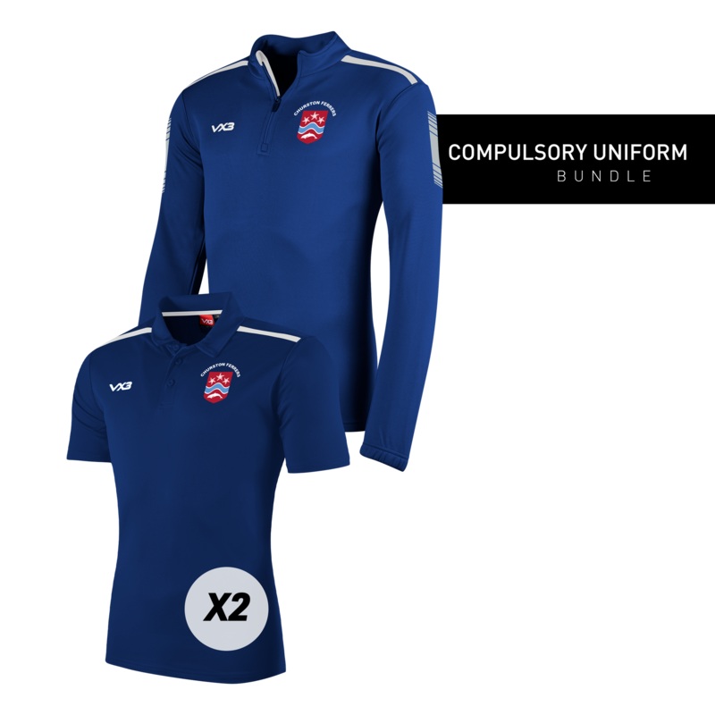 Churston Ferrers Grammar School - Compulsory Uniform Bundle Year 8-10 (Adult Sizes)