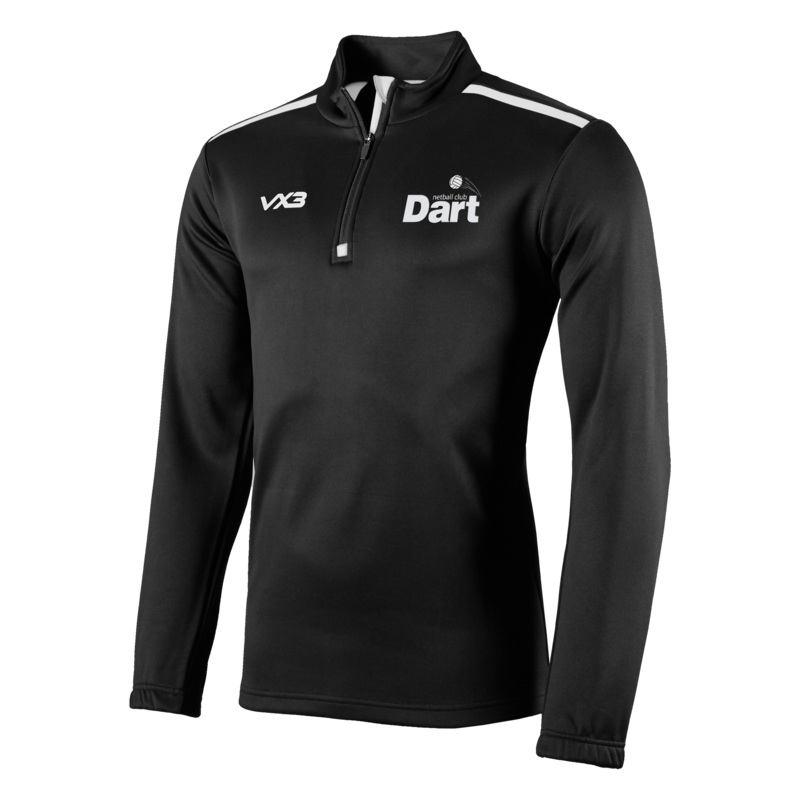 Dart Netball Club Fortis Half Zip Sweat