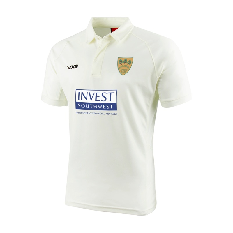 Staplegrove Cricket Club Whites S/S Shirt