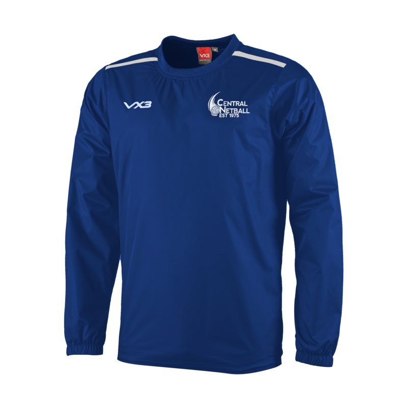 Central Netball Club Fortis Smock Navy