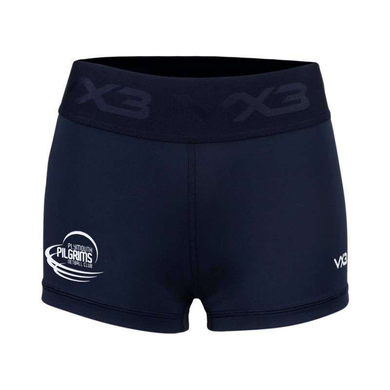 Plymouth Pilgrims Netball Club Booty Shorts