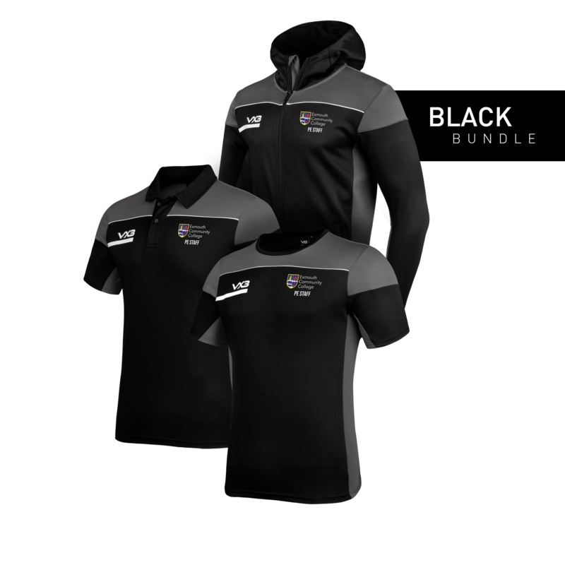 Exmouth Community College Staff Black Bundle