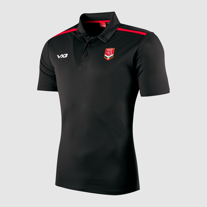 Wales Rugby League Fortis Polo