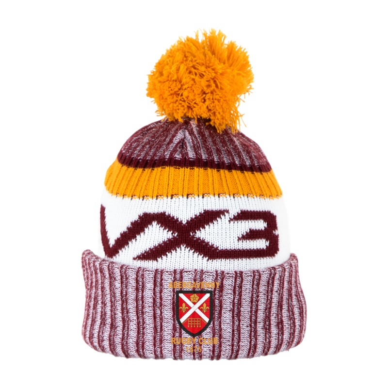 Abergavenny RFC Fleece-Lined Bobble Hat