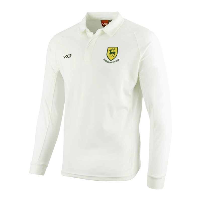 Newbury Cricket Club Cricket Whites L/S Shirt