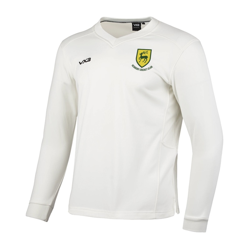 Newbury Cricket Club Cricket Whites Sweatshirt Elite