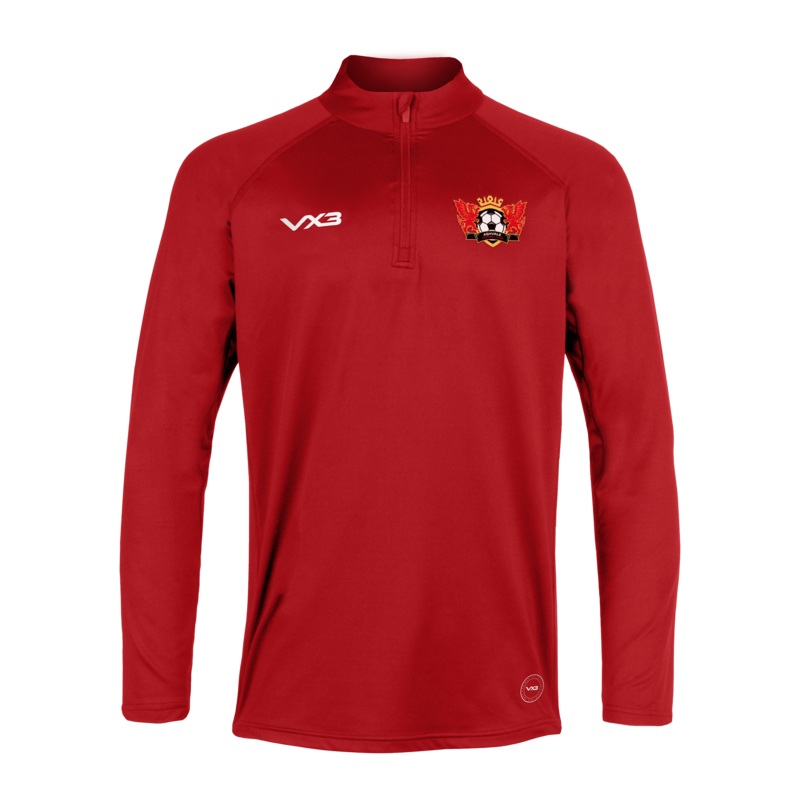 Ashvale FC Primus Mid Layer Red