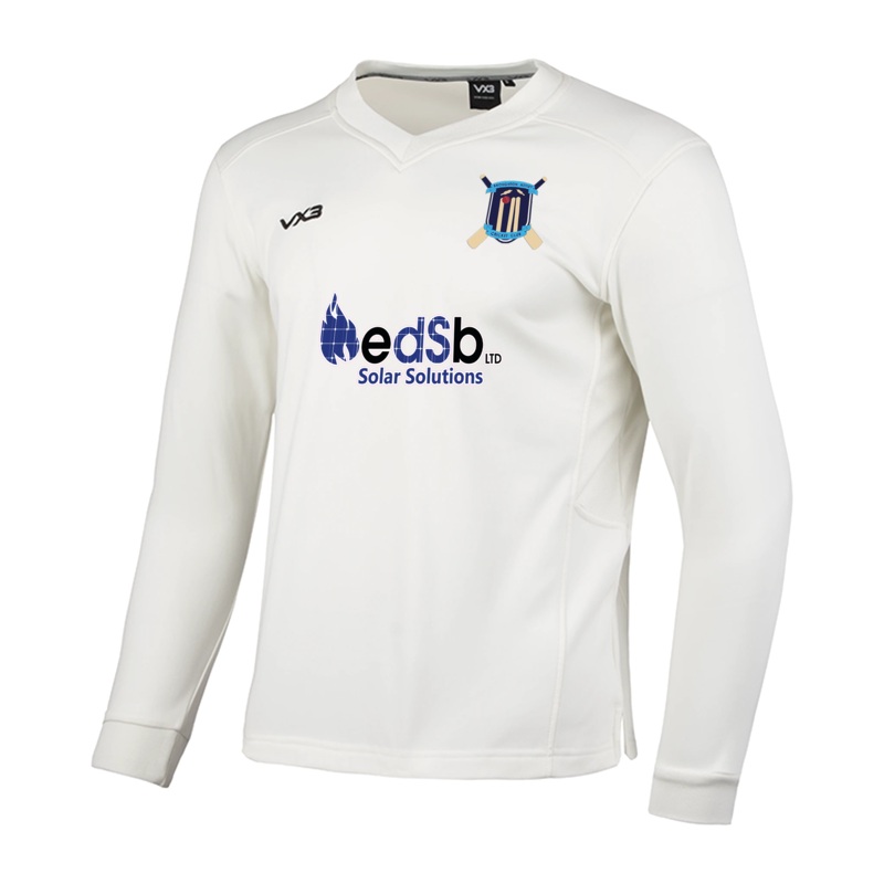 Broughton Astley Cricket Club Whites Youth Elite Sweatshirt