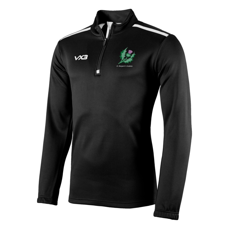 St Margarets Academy Fortis Half Zip Sweat