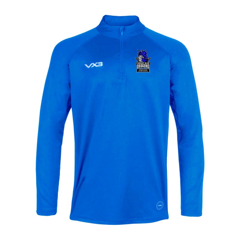 Cardiff Blue Dragons Wheelchair Rugby Primus Quarter Zip