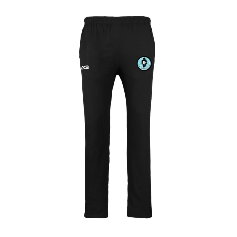 Fat Dads United Braca Trackpant Black Youth