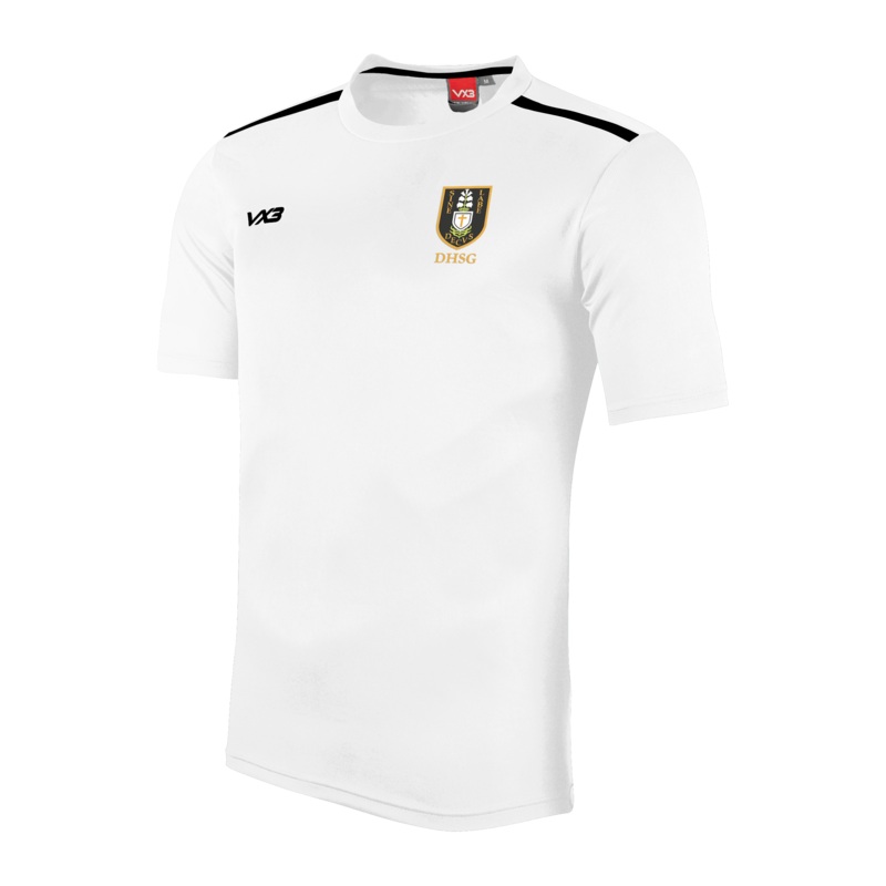 Devonport High School for Girls - Staff Fortis Tee White