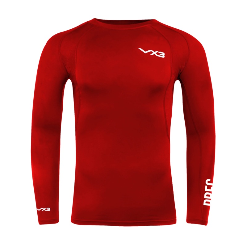 Pontypridd RFC Primus Base Layer Red
