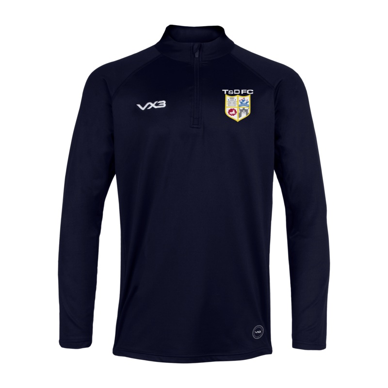 Totnes & Dartington Football Club Primus Mid Layer Navy