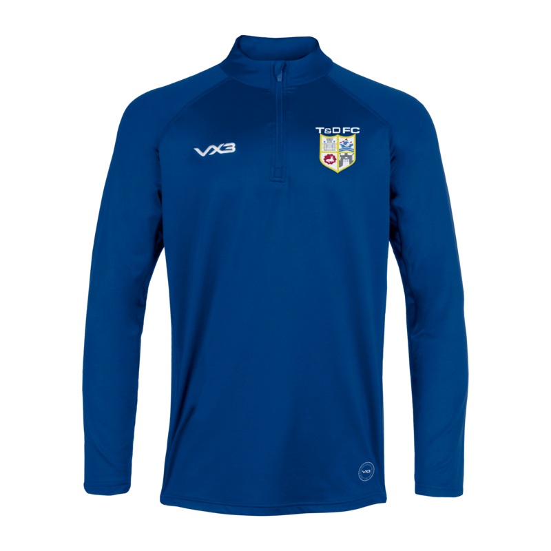 Totnes & Dartington Football Club Primus Youth Mid Layer Royal