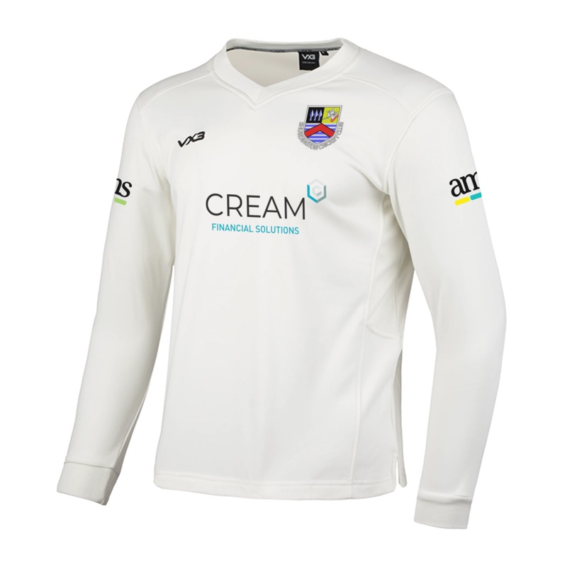 Shurdington Cricket Club Sweatshirt Whites Elite