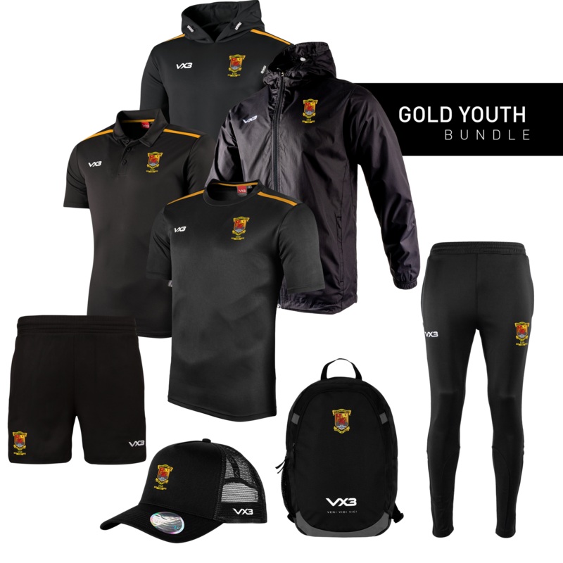 Carmarthen Quins RFC Gold Youth Bundle