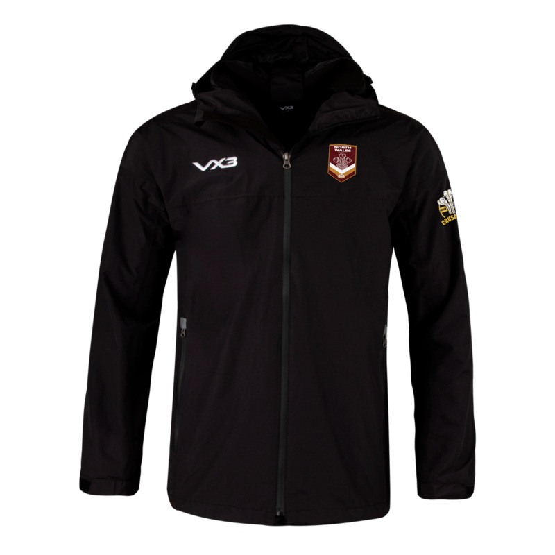North Wales Origin Rugby League Protego Waterproof Jacket