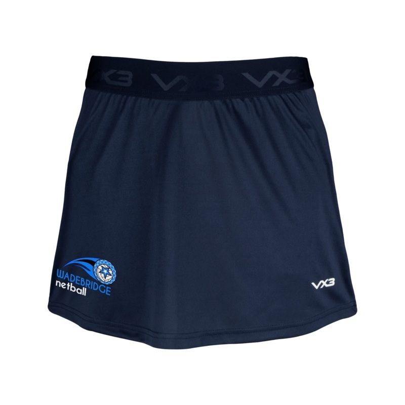 Wadebridge Netball Club Skort Navy Girls