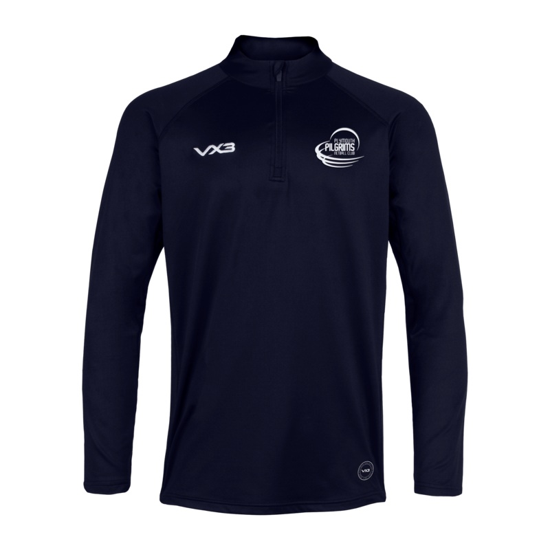 Plymouth Pilgrims Netball Club Primus Quarter Zip