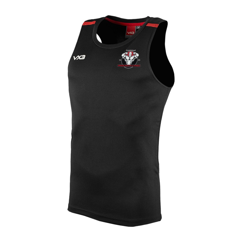 Unique Health & Fitness Fortis Vest Black