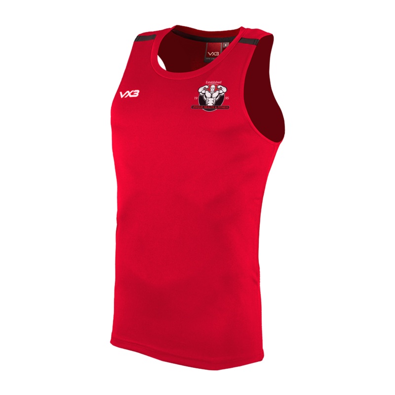Unique Health & Fitness Fortis Vest Red