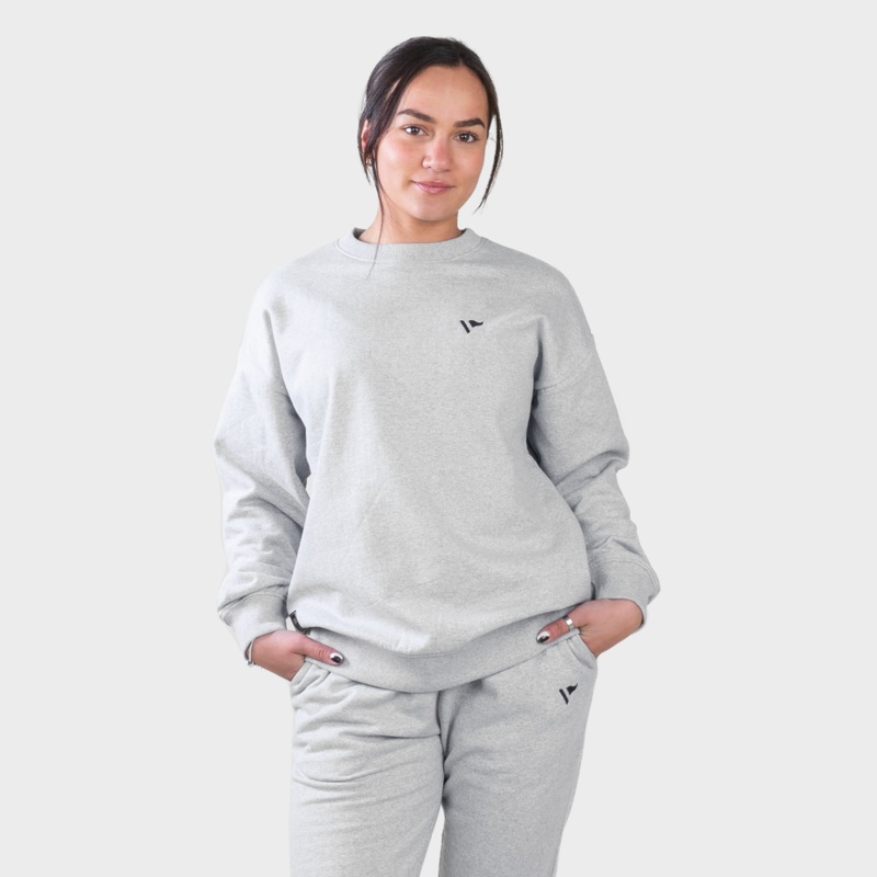 REGEN Women's Sweatshirt Grey Marl