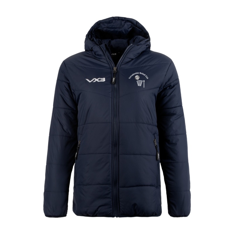 Ystradgynlais Netball Lorica Quilted Jacket Ladies