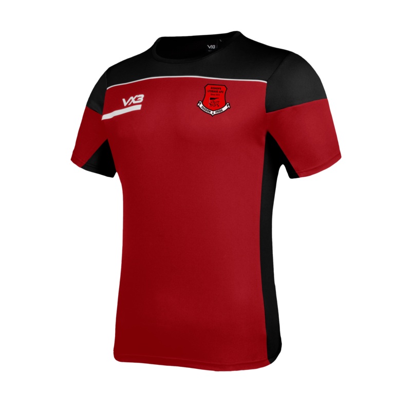 Bishops Lydeard Opus Tee Red