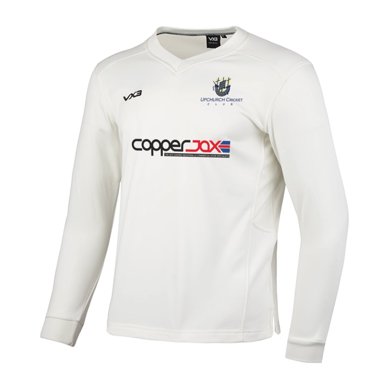 Upchurch Cricket Club Whites Youth Elite Sweatshirt