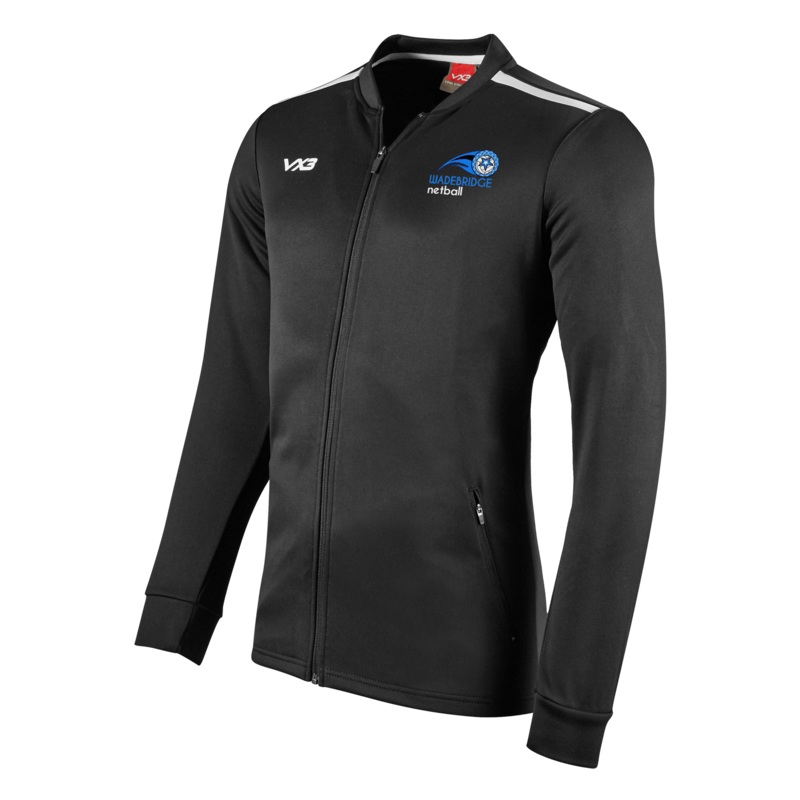 Wadebridge Netball Club Fortis Presentation Jacket - Black