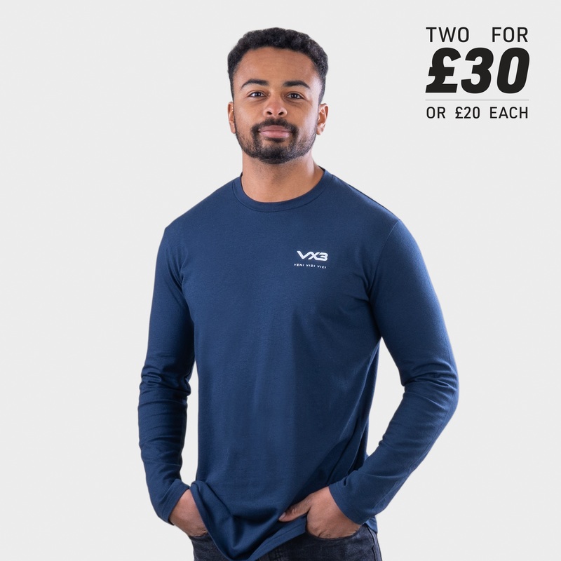 Avitus Tee Navy/White